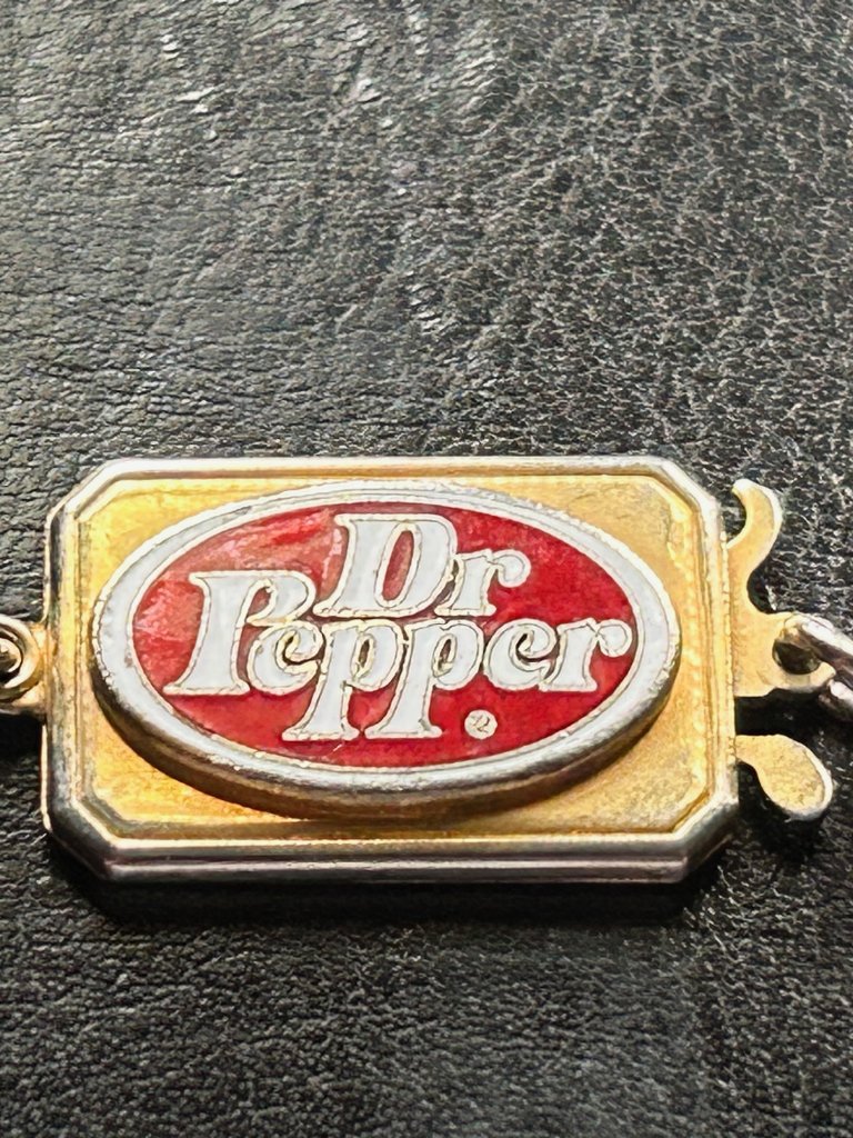 Vintage Promotional Dr Pepper Key Chain